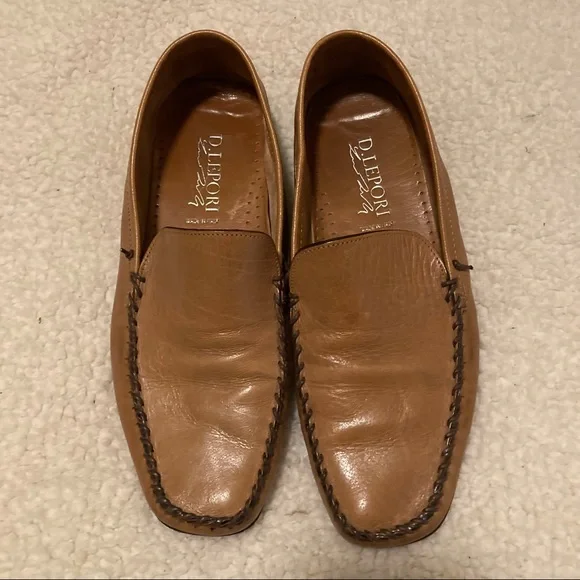 Daniele Lepori | Shoes | D Lepori Tan Leather Slip On  display picture 3